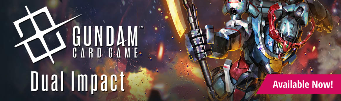 Gundam Card Game Dual Impact singles available now!