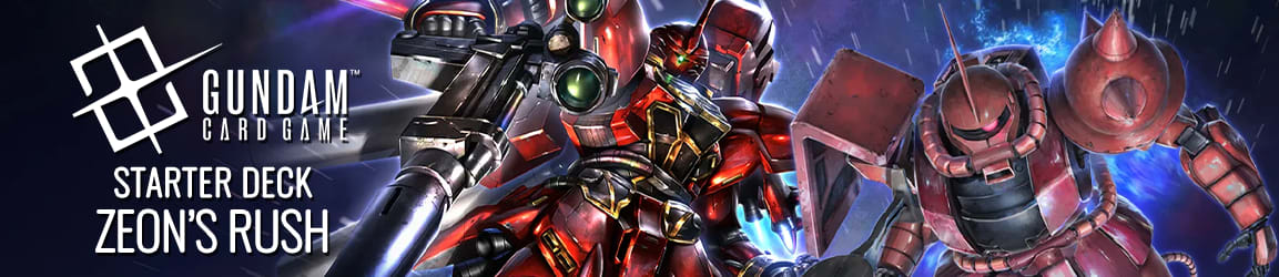 Gundam Card Game Zeon's Rush Starter Deck