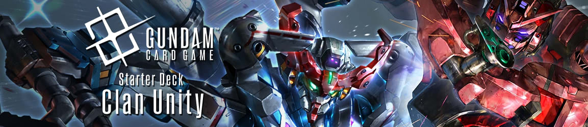 Gundam Card Game Clan Unity Starter Deck!