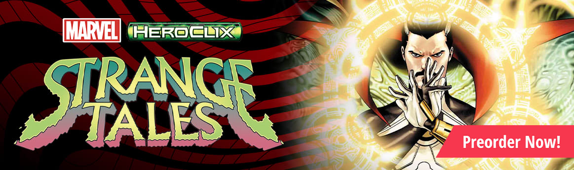 Pre-order HeroClix Marvel Strange Tales now!