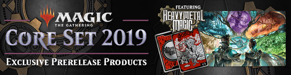 Magic: The Gathering - Core Set 2019 Heavy Metal Magic Products