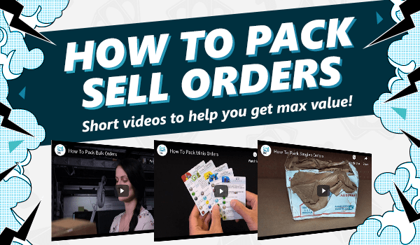 How to Pack Sell Orders. Video tutorials to help you get maximum value!