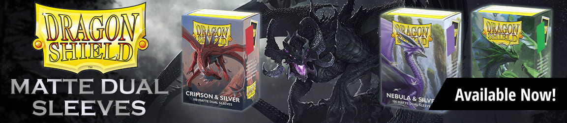 Dragon Shield Sleeves: Dual Matte available now!
