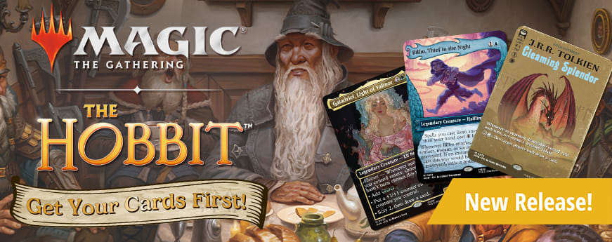Get your cards first for Magic: The Gathering - The Hobbit is available now!