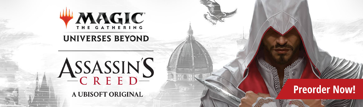 Preorder MTG Universes Beyond: Assassin's Creed today!