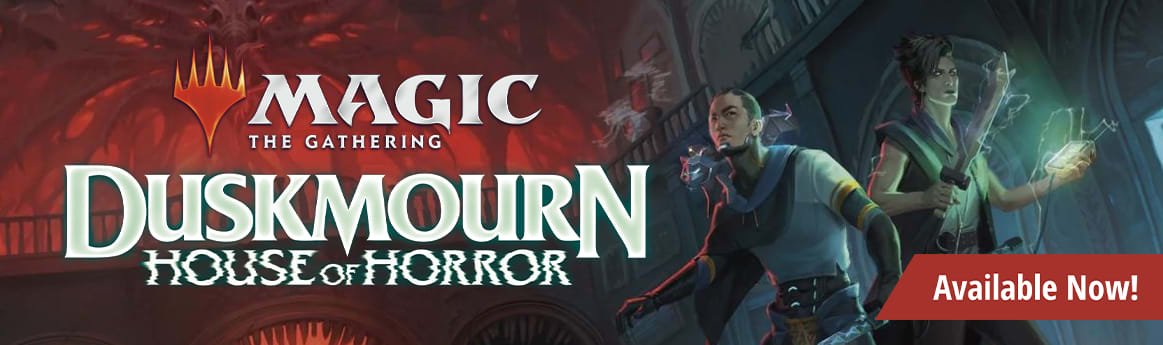 MTG Duskmnourn: House of Horror available now!