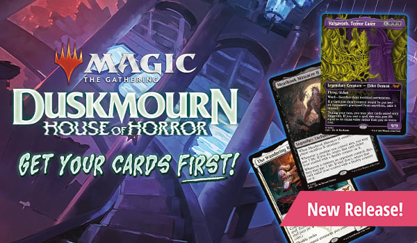 Get your cards first at CoolStuffInc.com! MTG Duskmnourn: House of Horror available now!