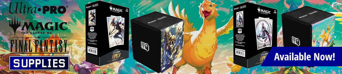 UltraPro MTG Final Fantasy supplies available now!