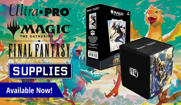 UltraPro MTG Final Fantasy supplies available now!