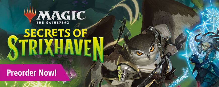 Preorder Magic:The Gathering Secrets of Strixhaven today!