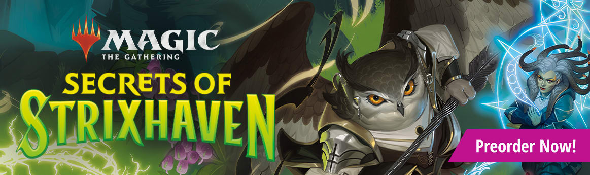 Preorder Magic: The Gathering Secrets of Strixhaven today!