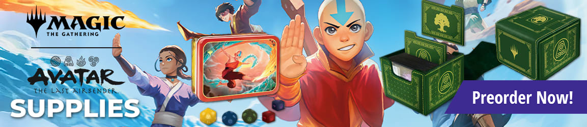 Preorder MTG Avatar: The Last Airbender supplies now!