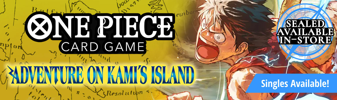 One Piece Card Game - Adventure on Kami's Island is available now Sealed available in store!