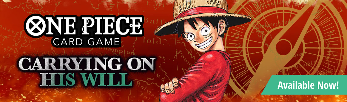 One Piece Card Game Carrying On His Will is available now!