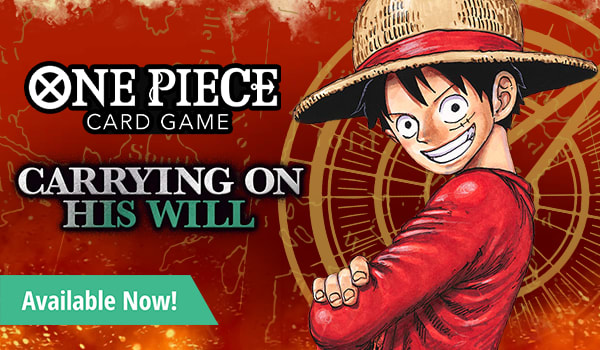 One Piece Card Game Carrying On His Will is available now!