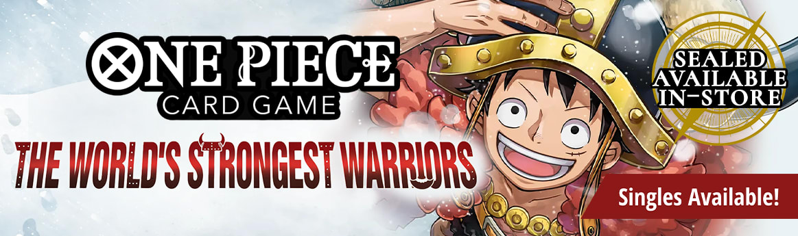 One Piece Card Game - The World's Strongest Warriors singles are available now and sealed in-stores!
