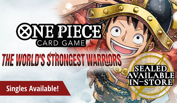 One Piece Card Game -  The World's Strongest Warriors singles are available now and sealed in-stores!