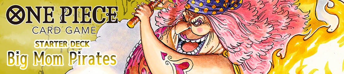 One Piece Big Mom Pirates Card Game 6 Starter Decks Per Box, One Piece TCG