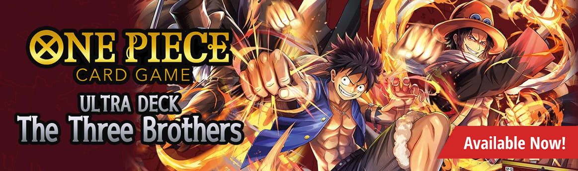 One Piece Card Game Ultra Deck The Three Brothers available now!