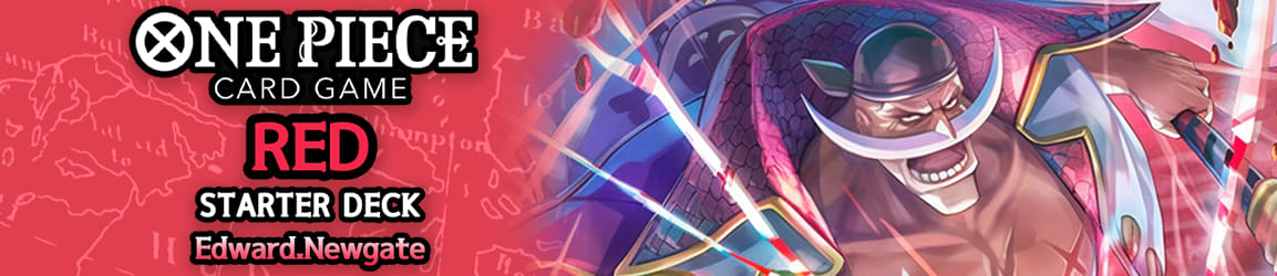 One Piece Card Game - Red Edward.Newgate Stater Deck