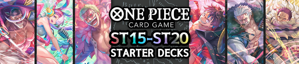 One Piece Card Game - 15~20 Starter Decks