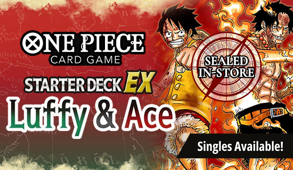 Preorder One Piece Card Game - Luffy & Ace Starter Deck today!