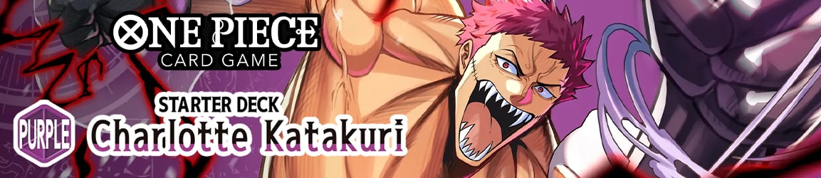 One Piece Card Game - ST34 Starter Deck: PURPLE Charlotte Katakuri