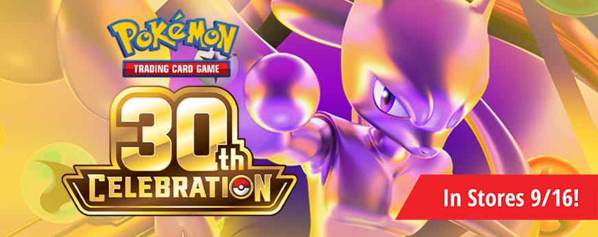 Pokemon 30th Celebration in-stores on 9/16!