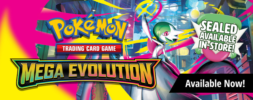Pokemon Mega Evolution singles available now! Sealed in stores!