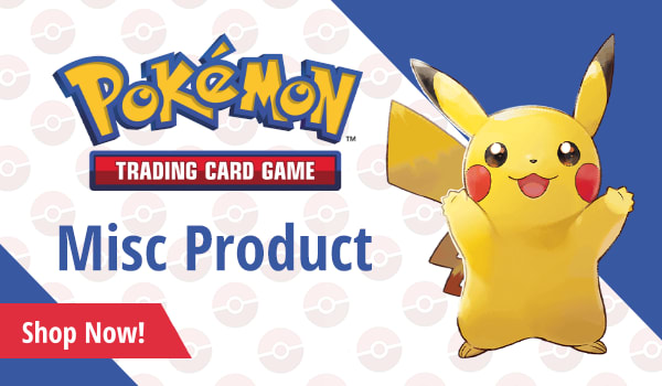 Misc Pokemon sealed product available now!