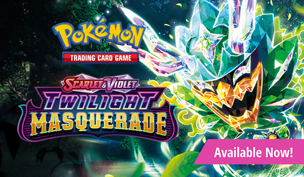 Pokemon Scarlet and Violet: Twilight Masquerade available now!