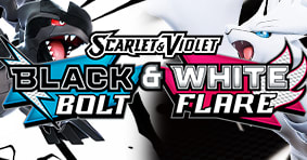 Pokemon Scarlet and Violet: Black Bolt and White Flare available now!