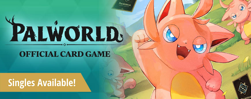Palworld Official Card Game singles are available now!