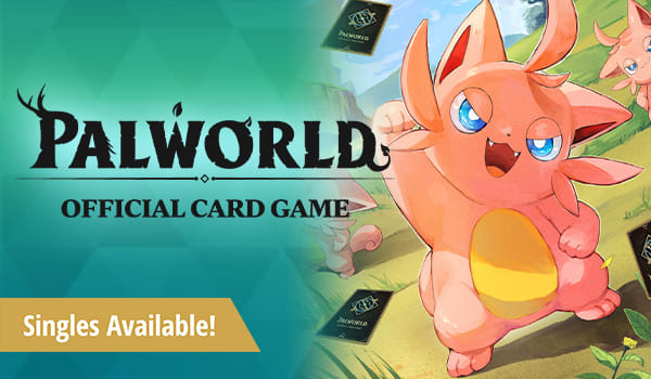 Palworld Official Card Game singles are available now!