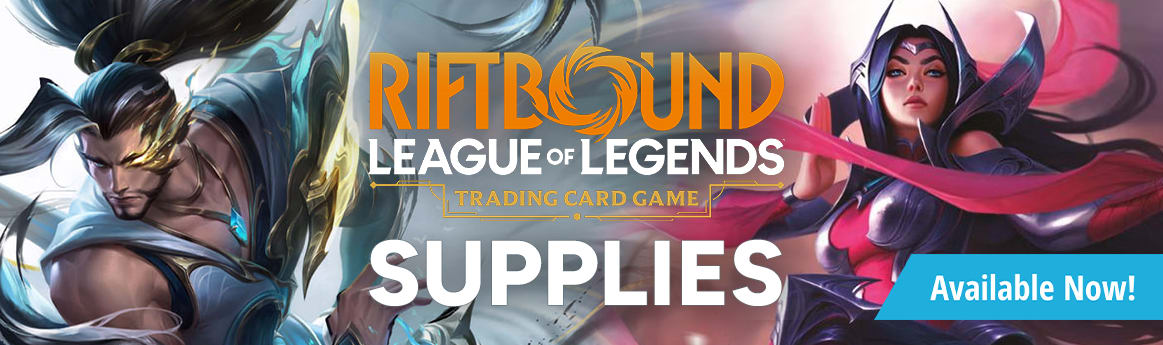 Riftbound:League of Legends supplies are available now!