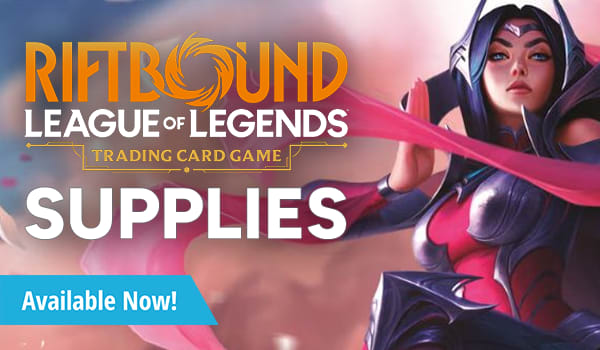 Riftbound:League of Legends supplies are available now!