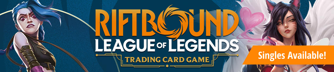 Riftbound: League of Legends singles available now!