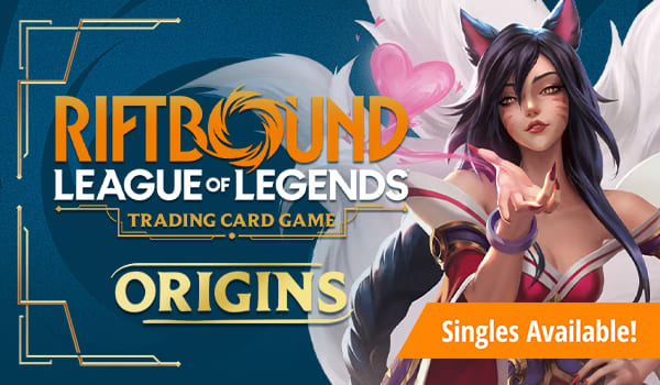 Riftbound: League of Legends singles available now!