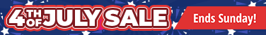 4th of July Sale ends Sunday!