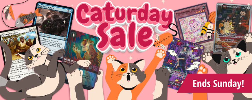Caturday Sale ends Sunday!