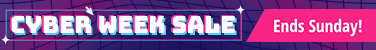Cyber Week Sale ends Sunday!