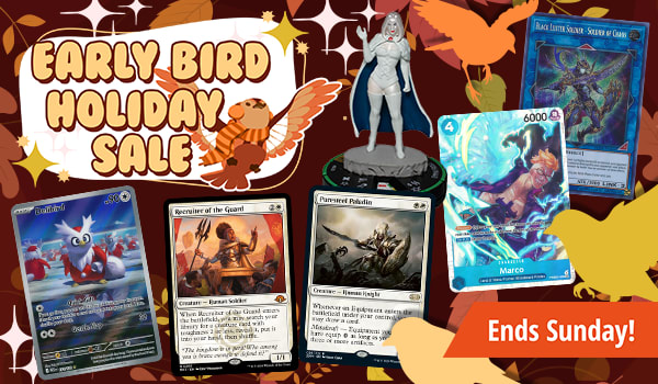 Early Bird Holiday Sale ends Sunday!