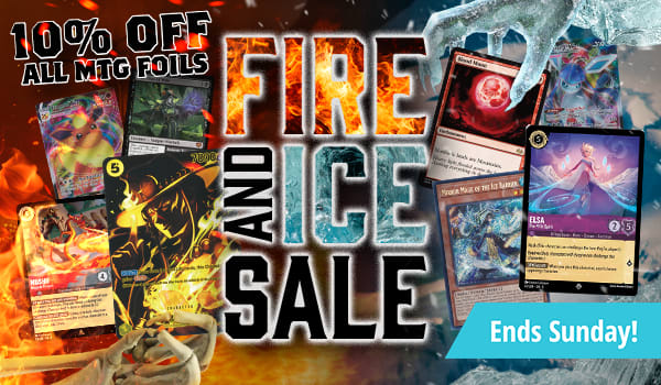 Fire and Ice Sale ends Sunday!