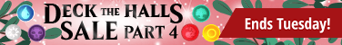 Deck the Halls Sale: Red ends Tuesday!