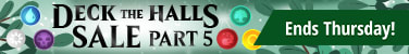 Deck the Halls Sale: Green ends Thursday!
