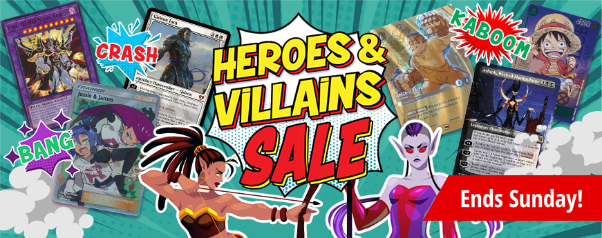 Heroes and Villains Sale ends Sunday!