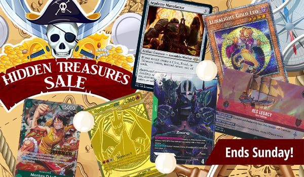 Hidden Treasures Sale ends Sunday!