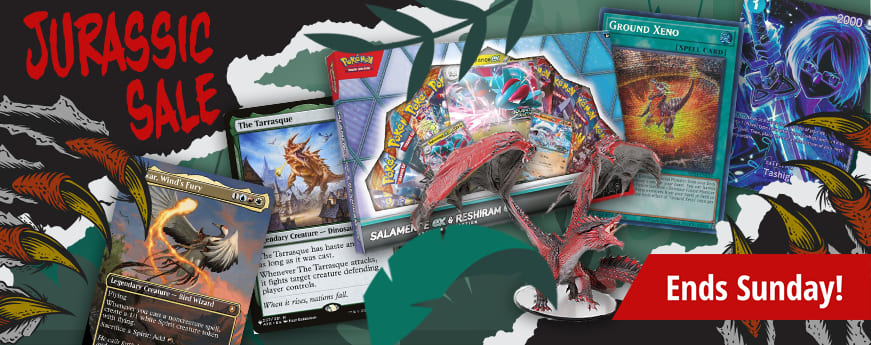 Jurassic Sale ends Sunday!