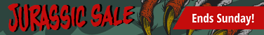 Jurassic Sale ends Sunday!