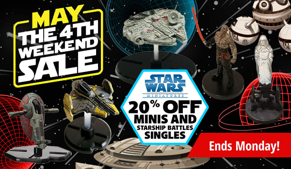 May the Fourth Weekend Sale ends Monday!